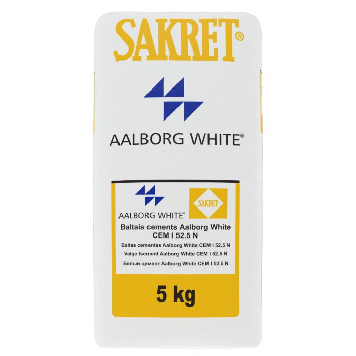 Cements  Baltais AALBORG WHITE  5 kg